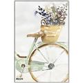 Picture of Spring Bike I  _GroupedProduct_Rectangle_Portrait_Canvas_Framed_