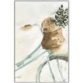 Picture of Spring Bike II  _GroupedProduct_Rectangle_Portrait_Canvas_Framed_