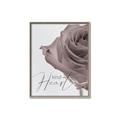 Picture of Kind Heart Pink  _GroupedProduct_Rectangle_Portrait_Canvas_Framed_