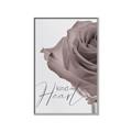 Picture of Kind Heart Pink  _GroupedProduct_Rectangle_Portrait_Canvas_Framed_