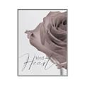 Picture of Kind Heart Pink  _GroupedProduct_Rectangle_Portrait_Canvas_Framed_