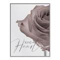 Picture of Kind Heart Pink  _GroupedProduct_Rectangle_Portrait_Canvas_Framed_