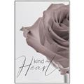 Picture of Kind Heart Pink  _GroupedProduct_Rectangle_Portrait_Canvas_Framed_