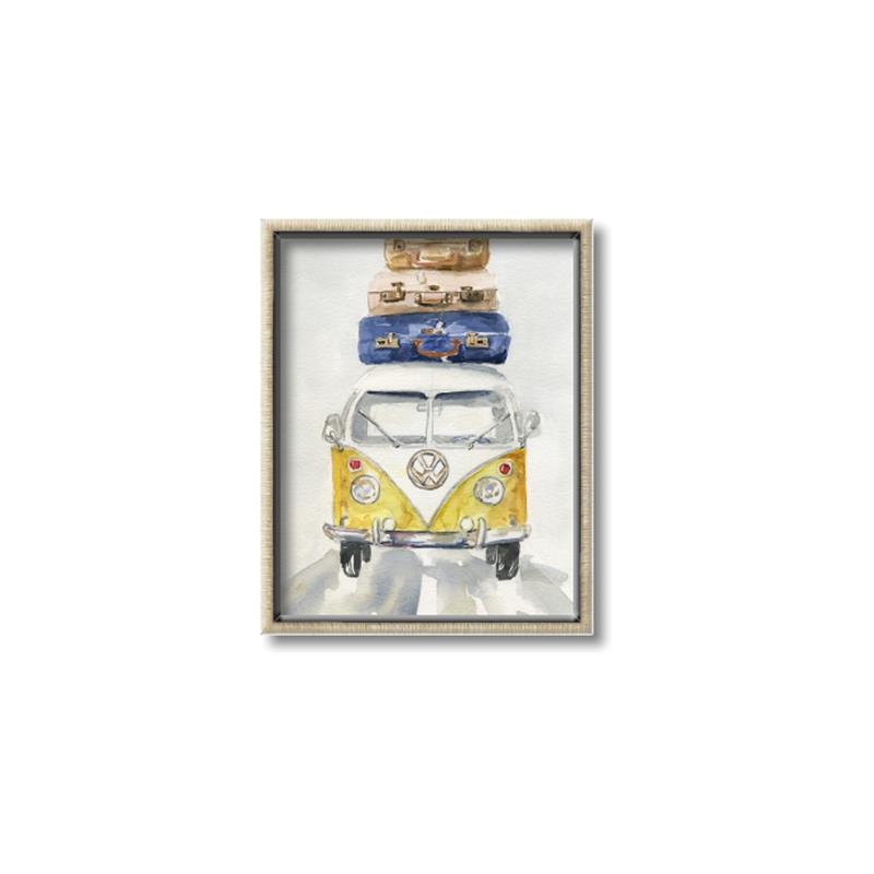 Picture of Traveling Van  _GroupedProduct_Rectangle_Portrait_Canvas_Framed_