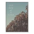 Picture of One Day at a Time _GroupedProduct_Rectangle_Portrait_Canvas_Framed_