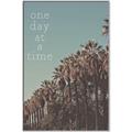 Picture of One Day at a Time _GroupedProduct_Rectangle_Portrait_Canvas_Framed_