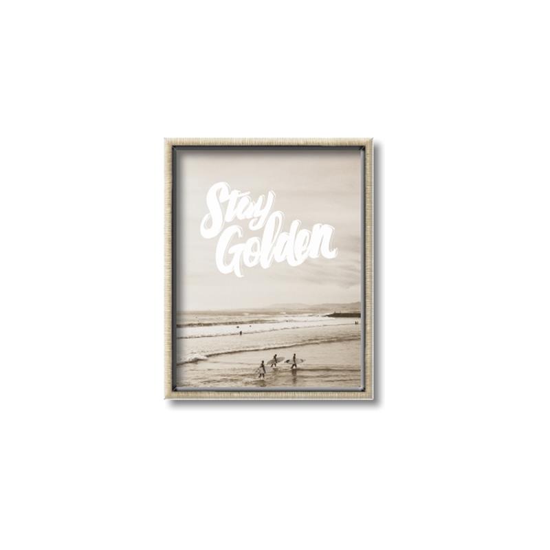Picture of Stay Golden  _GroupedProduct_Rectangle_Portrait_Canvas_Framed_