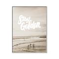 Picture of Stay Golden  _GroupedProduct_Rectangle_Portrait_Canvas_Framed_