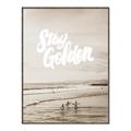 Picture of Stay Golden  _GroupedProduct_Rectangle_Portrait_Canvas_Framed_