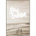 Picture of Stay Golden  _GroupedProduct_Rectangle_Portrait_Canvas_Framed_
