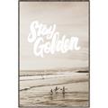 Picture of Stay Golden  _GroupedProduct_Rectangle_Portrait_Canvas_Framed_