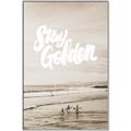 Picture of Stay Golden  _GroupedProduct_Rectangle_Portrait_Canvas_Framed_