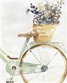 Picture of Spring Bike I  _GroupedProduct_Rectangle_Portrait_Unframed_Print_Only_