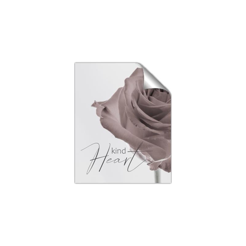 Picture of Kind Heart Pink  _GroupedProduct_Rectangle_Portrait_Unframed_Print_Only_