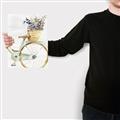 Picture of Spring Bike I  _GroupedProduct_Rectangle_Portrait_Canvas_