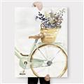 Picture of Spring Bike I  _GroupedProduct_Rectangle_Portrait_Canvas_