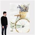 Picture of Spring Bike I  _GroupedProduct_Rectangle_Portrait_Canvas_