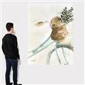 Picture of Spring Bike II  _GroupedProduct_Rectangle_Portrait_Canvas_