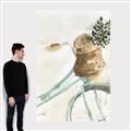 Picture of Spring Bike II  _GroupedProduct_Rectangle_Portrait_Canvas_