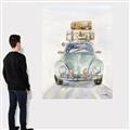 Picture of Traveling Car _GroupedProduct_Rectangle_Portrait_Canvas_