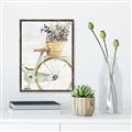 Picture of Spring Bike I  _GroupedProduct_Rectangle_Portrait_Canvas_Framed_