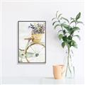 Picture of Spring Bike I  _GroupedProduct_Rectangle_Portrait_Canvas_Framed_