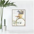 Picture of Spring Bike I  _GroupedProduct_Rectangle_Portrait_Canvas_Framed_