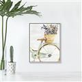 Picture of Spring Bike I  _GroupedProduct_Rectangle_Portrait_Canvas_Framed_