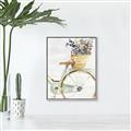 Picture of Spring Bike I  _GroupedProduct_Rectangle_Portrait_Canvas_Framed_
