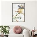 Picture of Spring Bike I  _GroupedProduct_Rectangle_Portrait_Canvas_Framed_