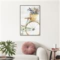 Picture of Spring Bike I  _GroupedProduct_Rectangle_Portrait_Canvas_Framed_