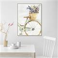 Picture of Spring Bike I  _GroupedProduct_Rectangle_Portrait_Canvas_Framed_