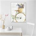 Picture of Spring Bike I  _GroupedProduct_Rectangle_Portrait_Canvas_Framed_
