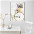 Picture of Spring Bike I  _GroupedProduct_Rectangle_Portrait_Canvas_Framed_