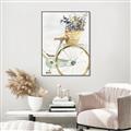 Picture of Spring Bike I  _GroupedProduct_Rectangle_Portrait_Canvas_Framed_