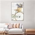 Picture of Spring Bike I  _GroupedProduct_Rectangle_Portrait_Canvas_Framed_