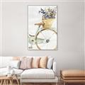 Picture of Spring Bike I  _GroupedProduct_Rectangle_Portrait_Canvas_Framed_