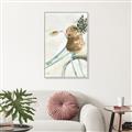Picture of Spring Bike II  _GroupedProduct_Rectangle_Portrait_Canvas_Framed_