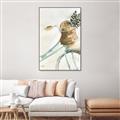 Picture of Spring Bike II  _GroupedProduct_Rectangle_Portrait_Canvas_Framed_