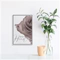 Picture of Kind Heart Pink  _GroupedProduct_Rectangle_Portrait_Canvas_Framed_