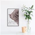 Picture of Kind Heart Pink  _GroupedProduct_Rectangle_Portrait_Canvas_Framed_