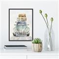 Picture of Traveling Car _GroupedProduct_Rectangle_Portrait_Canvas_Framed_