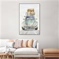 Picture of Traveling Car _GroupedProduct_Rectangle_Portrait_Canvas_Framed_