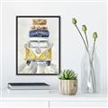 Picture of Traveling Van  _GroupedProduct_Rectangle_Portrait_Canvas_Framed_