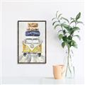 Picture of Traveling Van  _GroupedProduct_Rectangle_Portrait_Canvas_Framed_