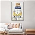 Picture of Traveling Van  _GroupedProduct_Rectangle_Portrait_Canvas_Framed_