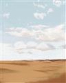 Picture of Desert Landscape _GroupedProduct_Rectangle_Portrait_Unframed_Print_Only_
