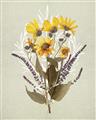 Picture of Dried Flowers with Outline II  _GroupedProduct_Rectangle_Portrait_Unframed_Print_Only_