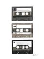 Picture of Cassette Tape _GroupedProduct_Rectangle_Portrait_Unframed_Print_Only_
