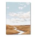 Picture of Desert Landscape Creek  _GroupedProduct_Rectangle_Portrait_Canvas_